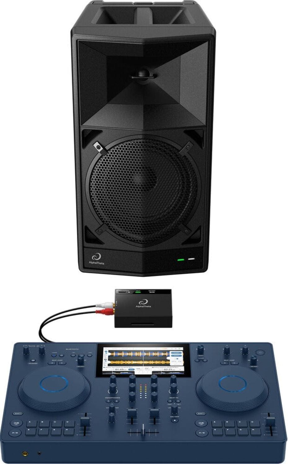 AlphaTheta WAVE-EIGHT Portable DJ Speaker – Solotech