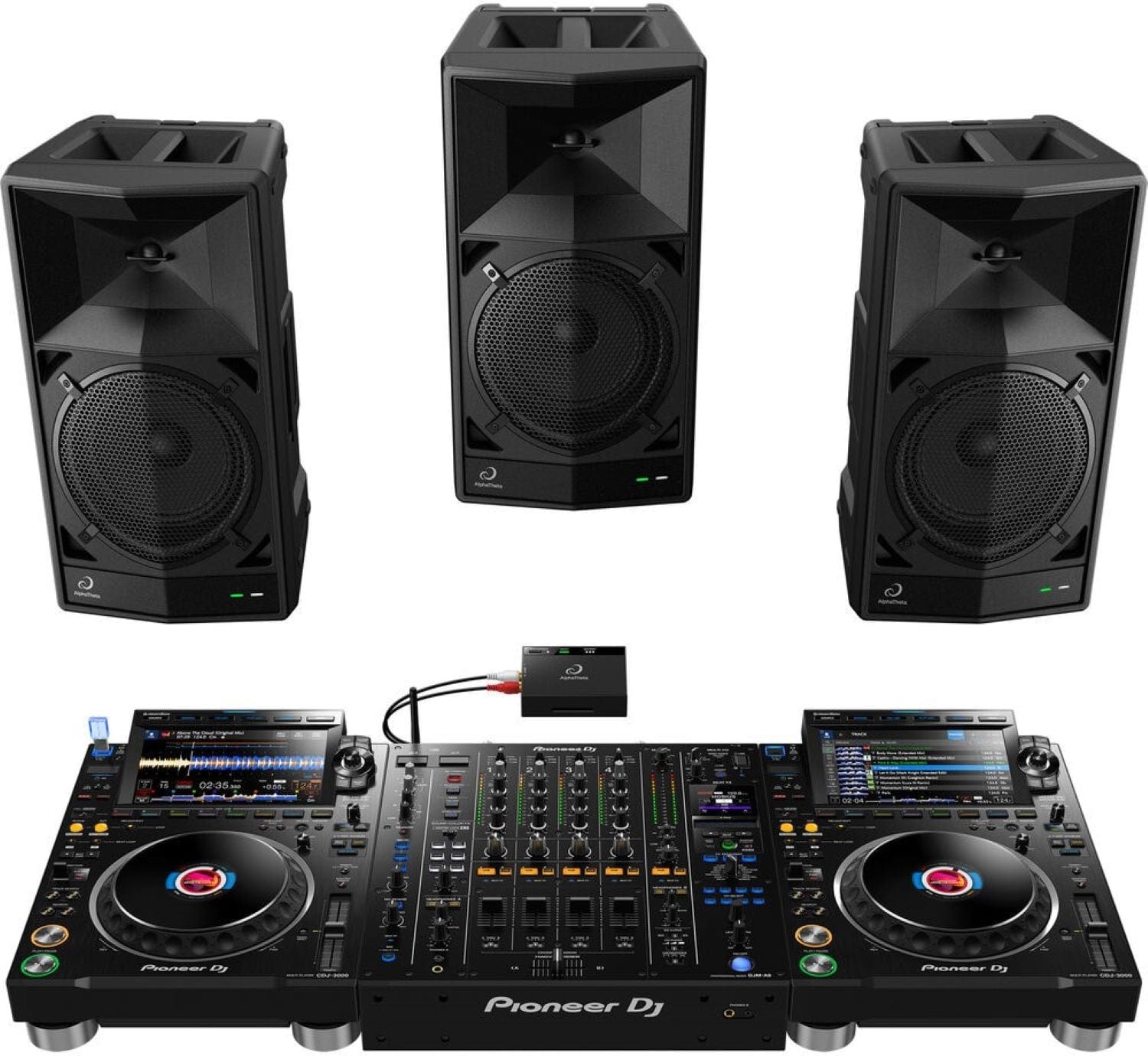 AlphaTheta WAVE-EIGHT Portable DJ Speaker – Solotech