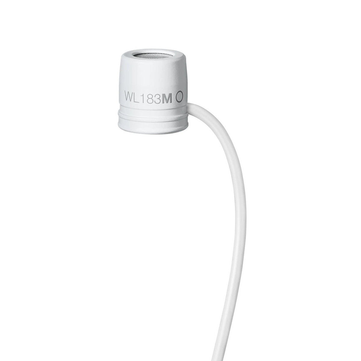 Shure WL183MW/O-LM3 LAVALIER MICROPHONE, OMNI, WHITE