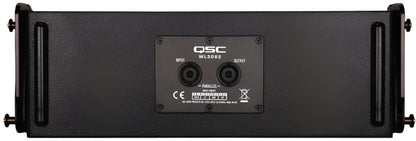 Q-SYS WL3082-BK Ultra Compact Dual 8-inch Line Array Module - 140-Degree Horizontal Coverage - Black - PSSL ProSound and Stage Lighting