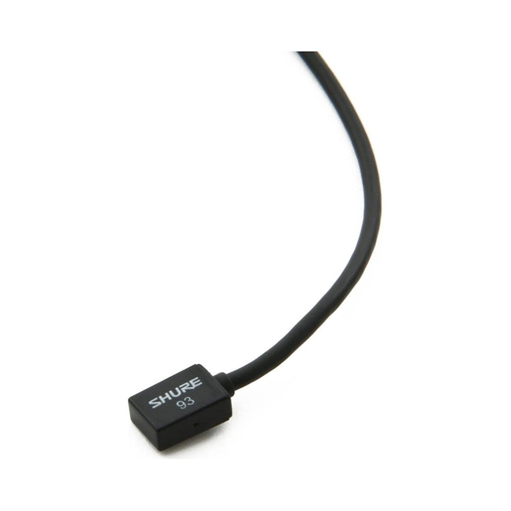 Shure WL93-6 WL93 Wireless Microphone with 6' of Cable–Black