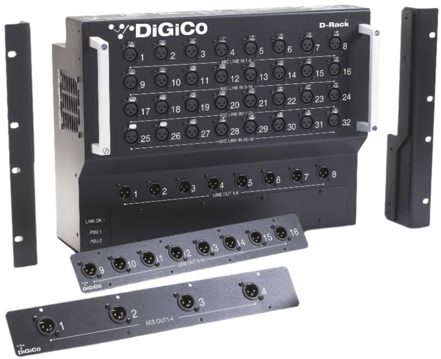 DiGiCo D-Rack - CAT6 and Multi-Mode HMA - PSSL ProSound and Stage Lighting