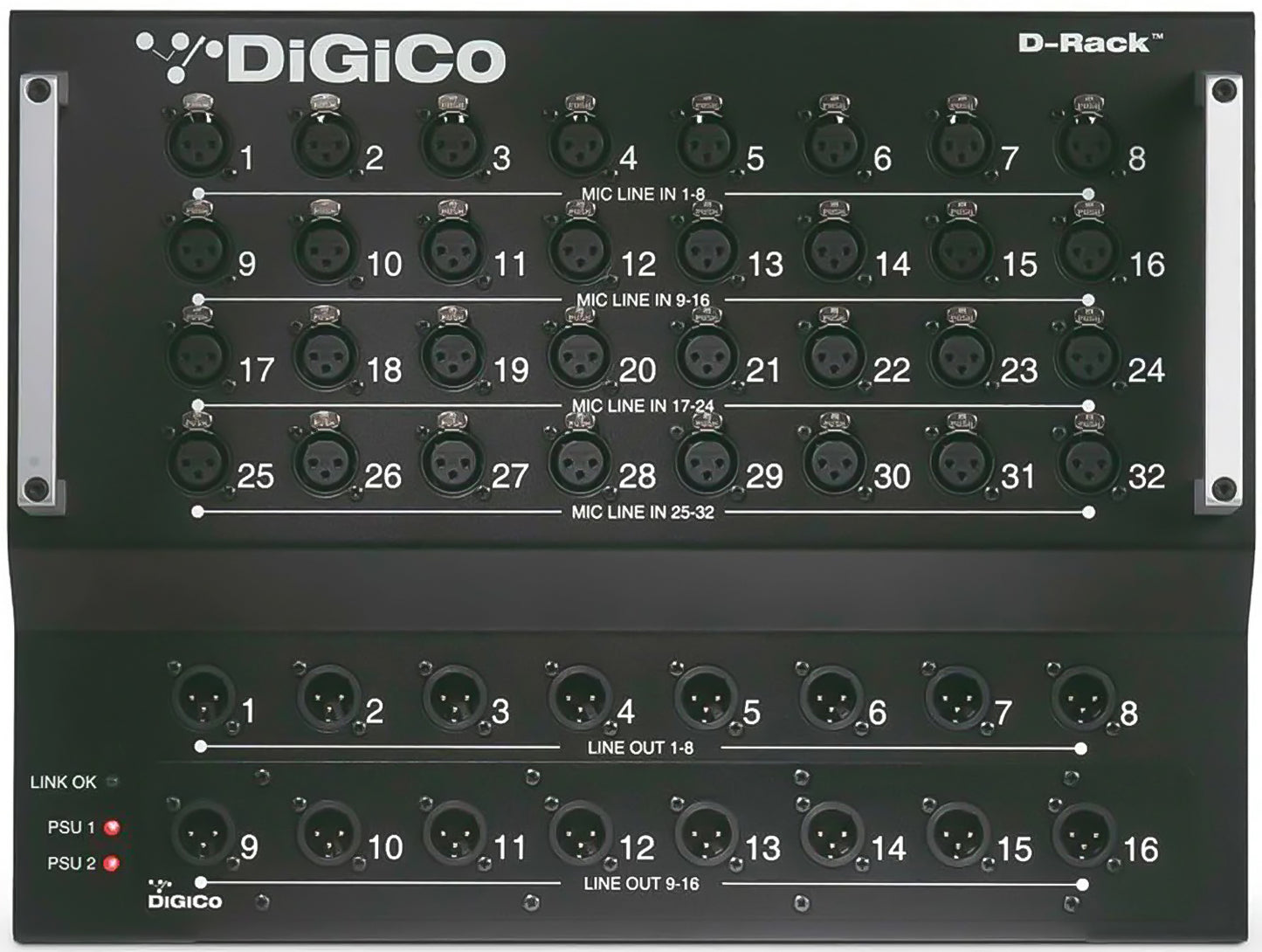 DiGiCo D-Rack - CAT6 and Multi-Mode ST - PSSL ProSound and Stage Lighting