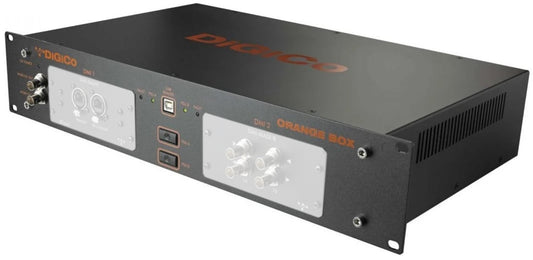 DiGiCo Orange Box with 2 DMI Blank Slots - 2 RU with Dual PSU