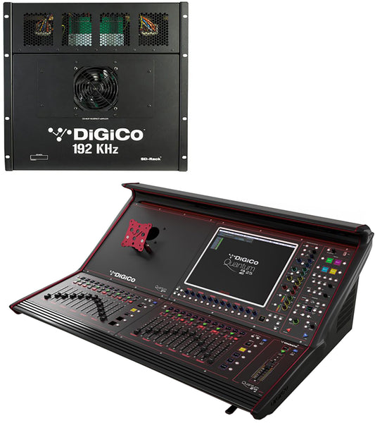 DiGiCo Quantum Digital Mixing Console SD Package - MADI and One Multi-Mode Optics HMA - PSSL ProSound and Stage Lighting