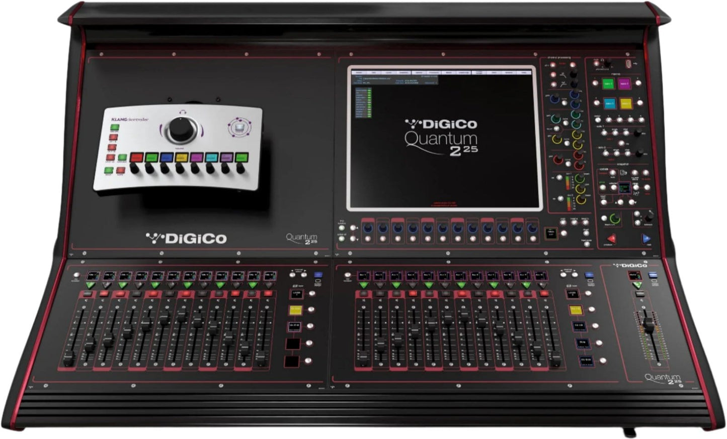 DiGiCo Quantum 225 Digital Mixing Console SD Package - MADI and One Multi-Mode Optics ST - PSSL ProSound and Stage Lighting