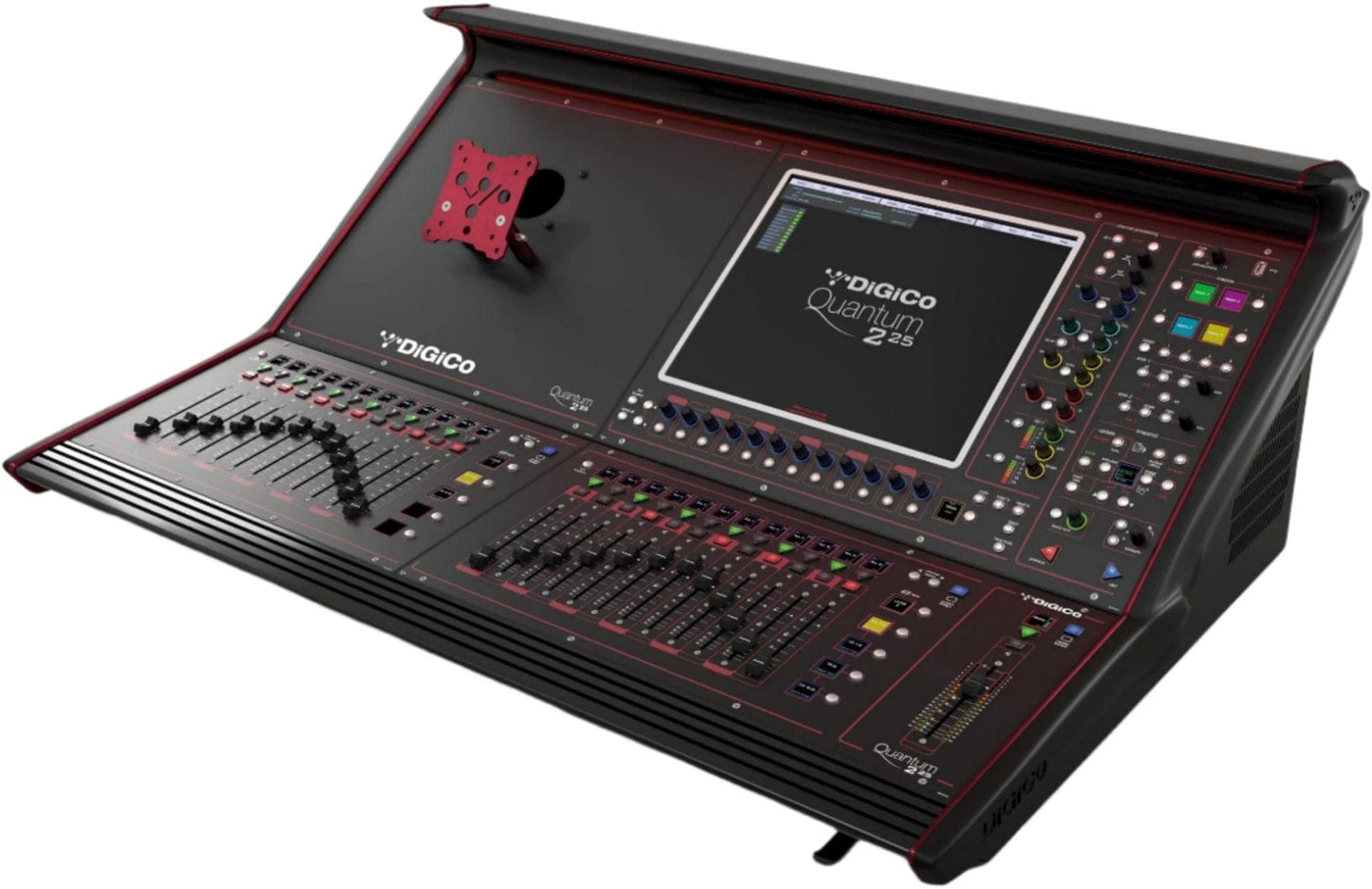 DiGiCo Quantum 225 Digital Mixing Console - MADI and One Multi-Mode Optics HMA - PSSL ProSound and Stage Lighting