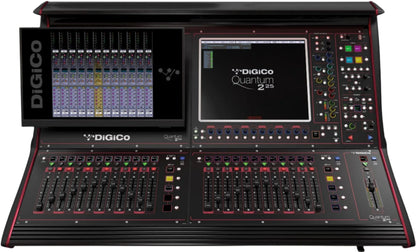 DiGiCo Quantum 225 Digital Mixing Console - MADI and One Multi-Mode Optics ST - PSSL ProSound and Stage Lighting