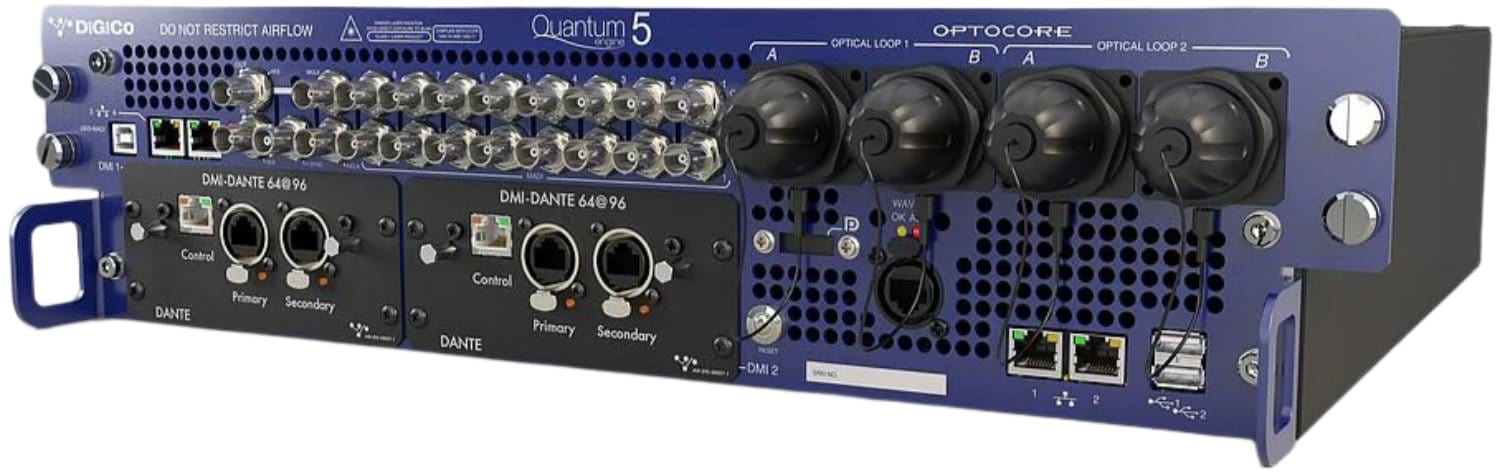 Quantum 5 Engine DiGiCo SD5 / Quantum 5 Engine Upgrade HMA Single Optic Loop – Solotech