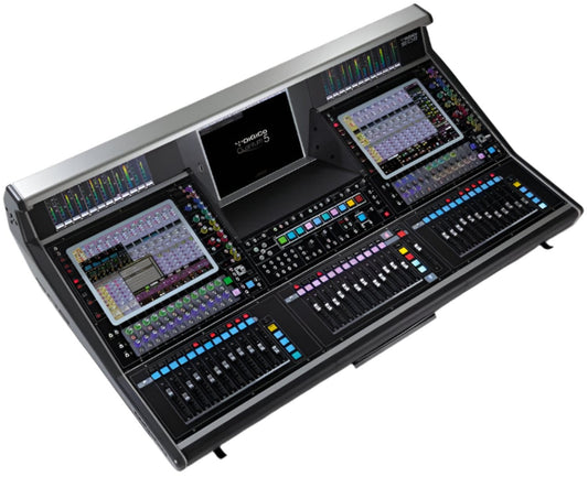 DiGiCo Quantum 5 Digital Mixing Console - MADI and One Multi-Mode Optics ST - ProSound and Stage Lighting