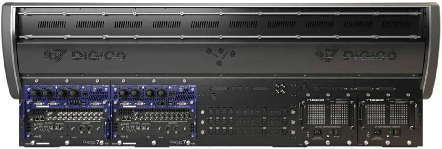 DiGiCo Quantum 7 Digital Mixing Console - MADI and One Multi-Mode Optic Loop HMA - PSSL ProSound and Stage Lighting