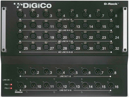 DiGiCo S31 Rack Pack with S31 Digital Console / DMI-DANTE2 / A168D Rack x3 - PSSL ProSound and Stage Lighting