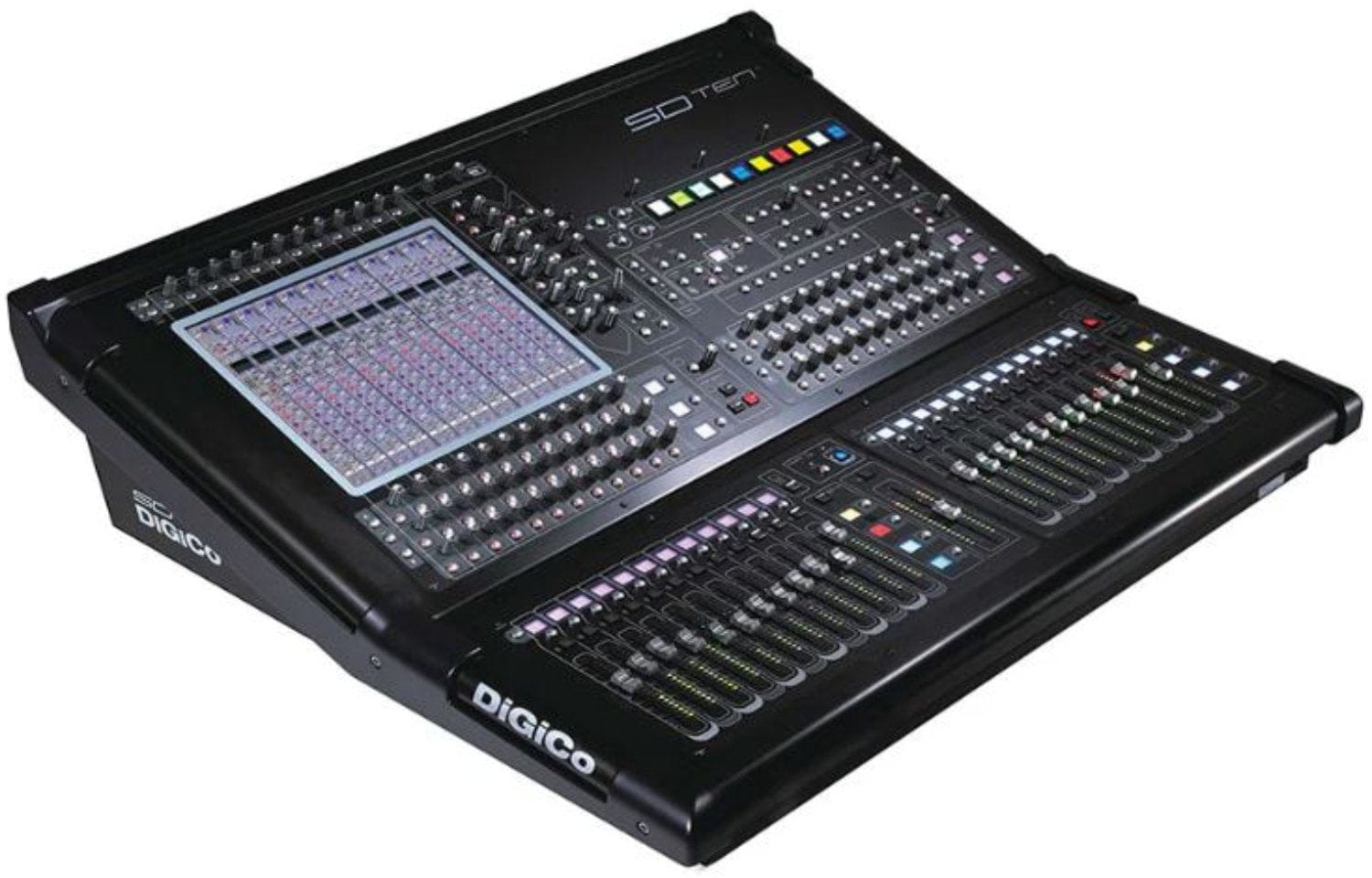 DiGiCo SD10-24 Compact 144-Input Digital Mixing Console - MADI and One Multi-Mode Optics HMA - ProSound and Stage Lighting