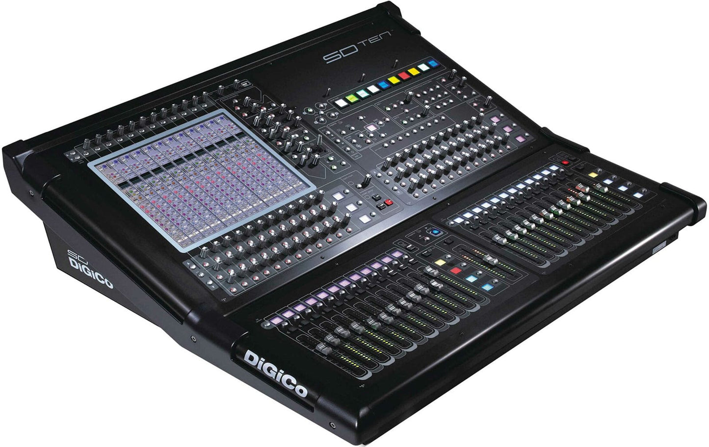 DiGiCo SD10-24 Compact 144-Input Digital Mixing Console - MADI and One Multi-Mode Optics ST - PSSL ProSound and Stage Lighting