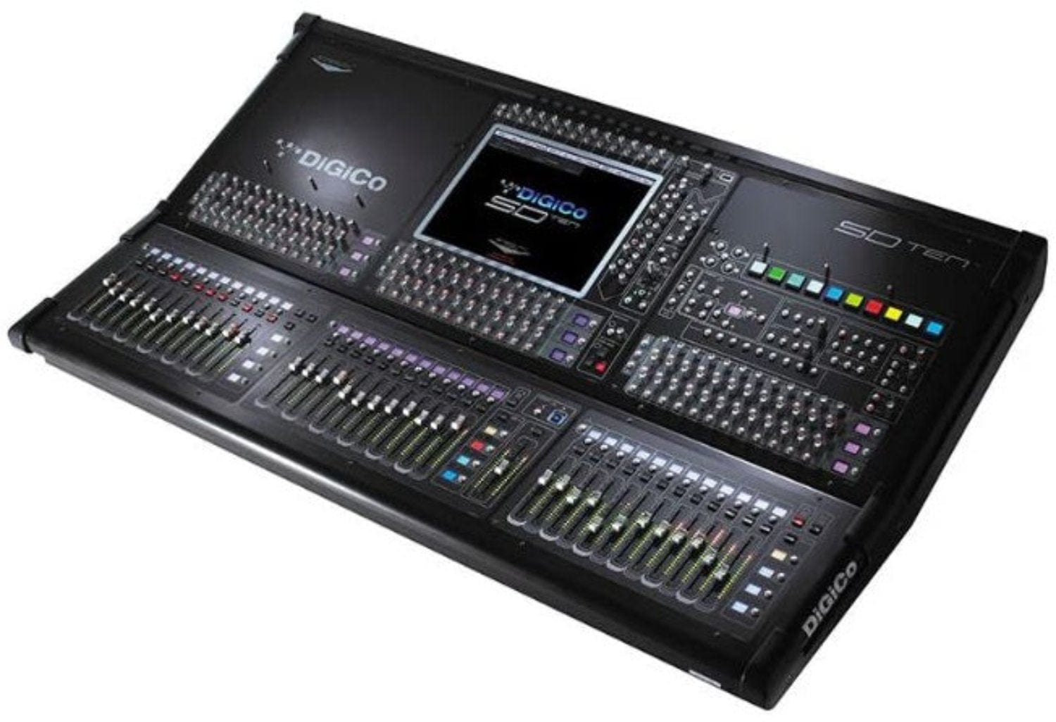 DiGiCo SD10 144-Input Digital Mixing Console - MADI and One Multi-Mode Optics ST - ProSound and Stage Lighting