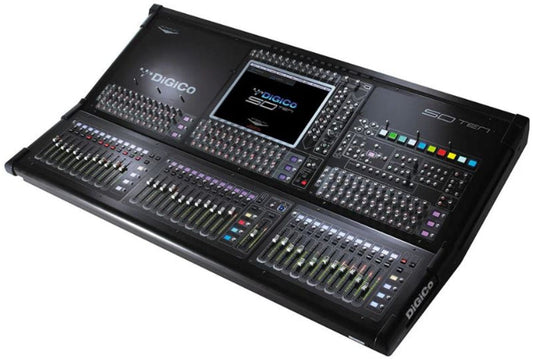 DiGiCo SD10 144-Input Digital Mixing Console - MADI and One Multi-Mode Optics HMA - ProSound and Stage Lighting