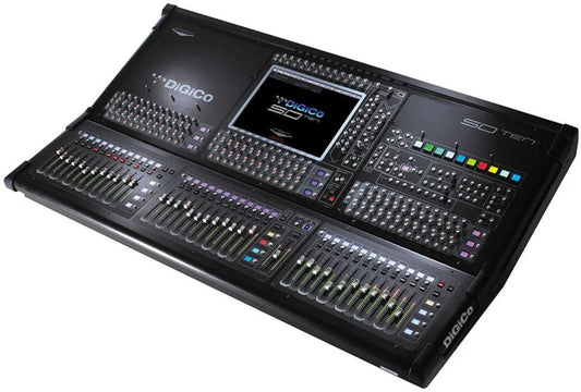 DiGiCo SD10 144-Input Digital Mixing Console - MADI and One Multi-Mode Optics HMA - PSSL ProSound and Stage Lighting