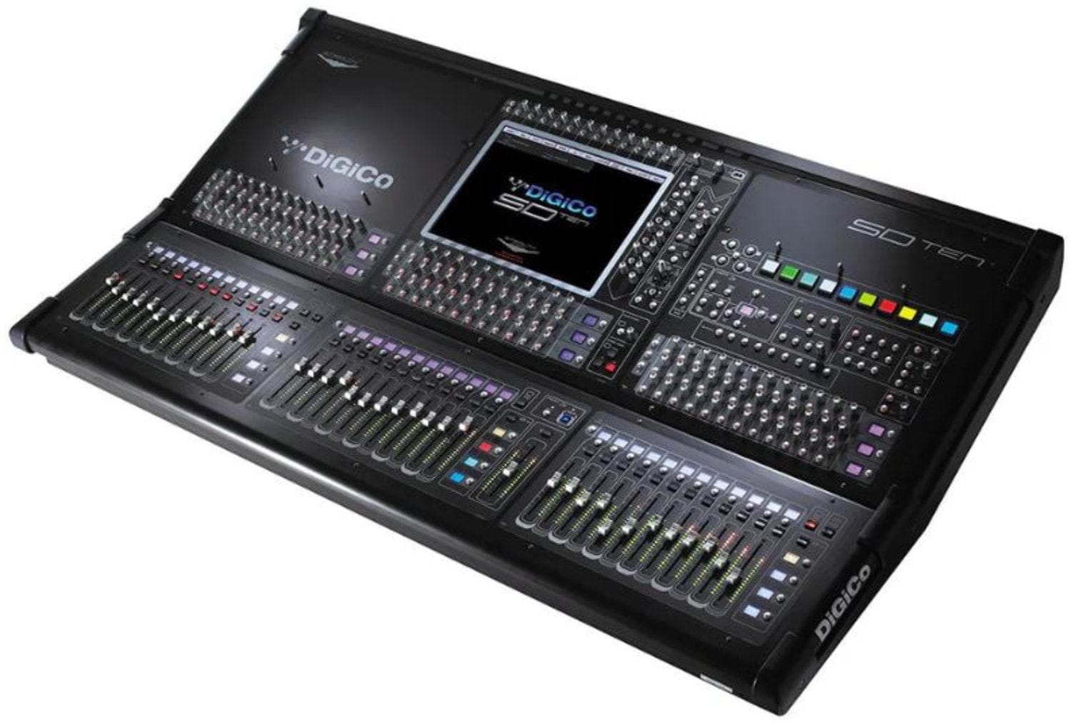 DiGiCo SD10 144-Input Digital Mixing Console - MADI and One Multi-Mode Optics ST - ProSound and Stage Lighting