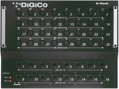 DiGiCo SD11i Rack Pack - MADI and One Multi-Mode Optics HMA - PSSL ProSound and Stage Lighting