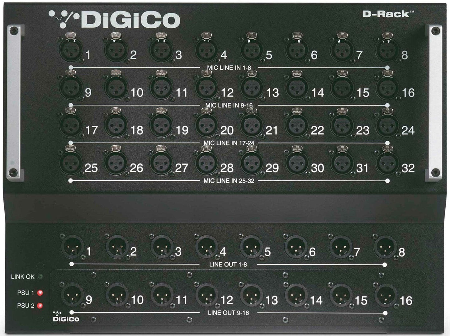 DiGiCo SD11i Rack Pack - MADI and One Multi-Mode Optics ST - PSSL ProSound and Stage Lighting