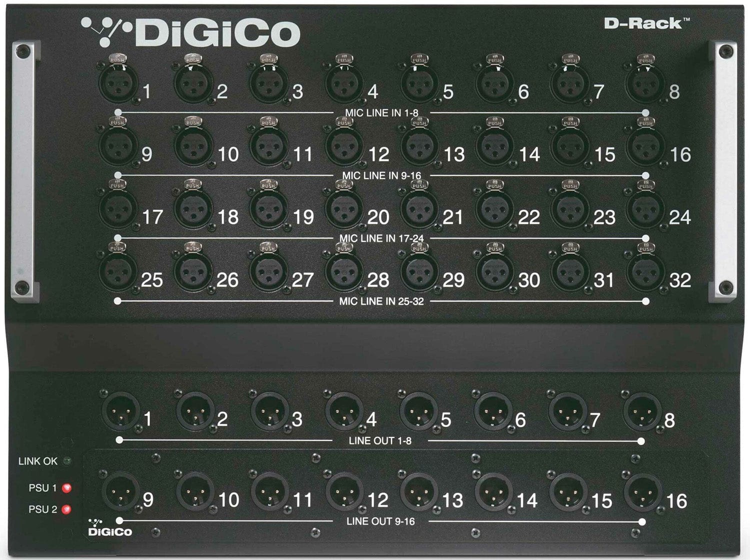 DiGiCo SD11i Rack Pack - MADI and One Multi-Mode Optics ST - PSSL ProSound and Stage Lighting