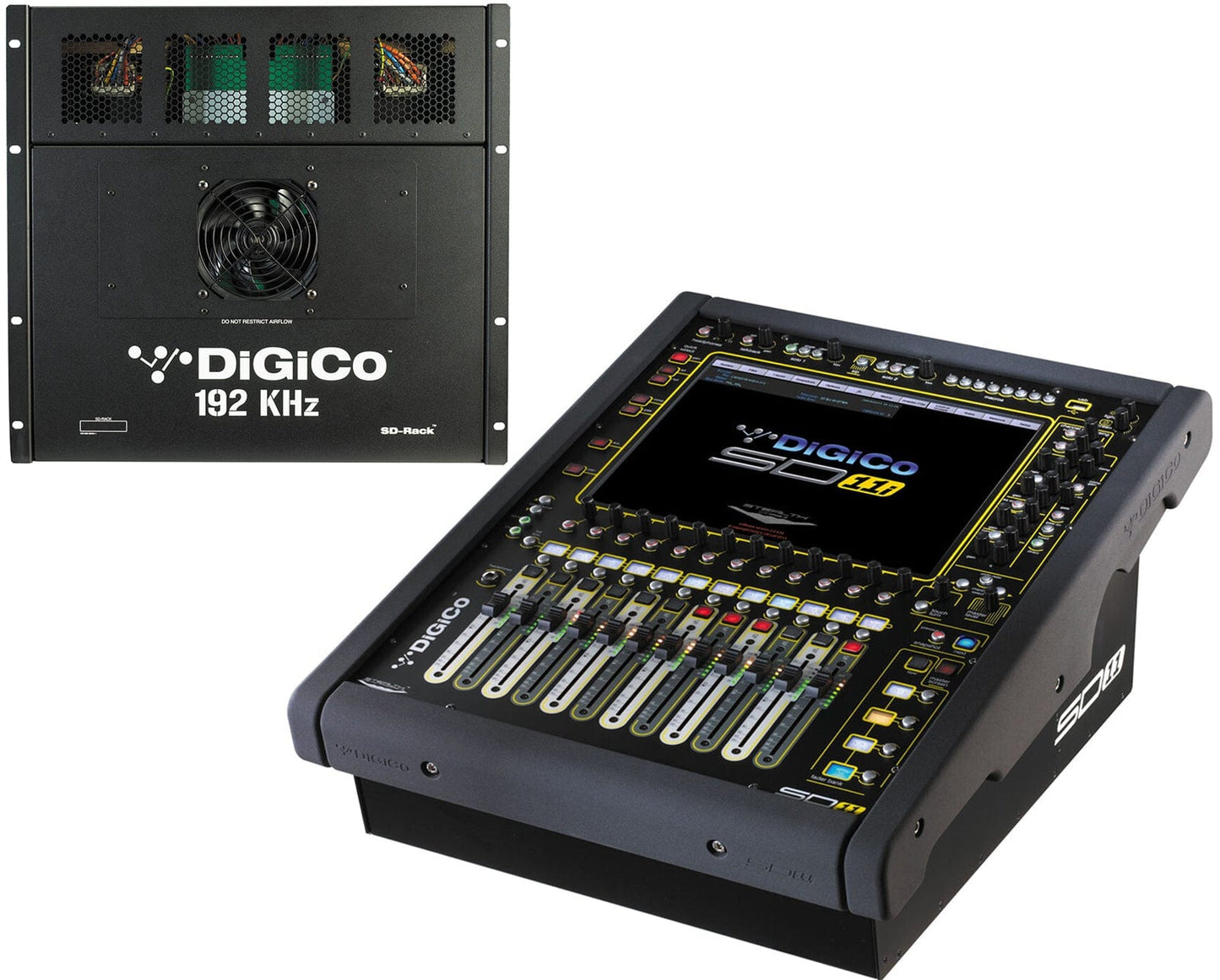 DiGiCo SD11i Digital Mixing Console - MADI and One Multi-Mode Optics ST - PSSL ProSound and Stage Lighting