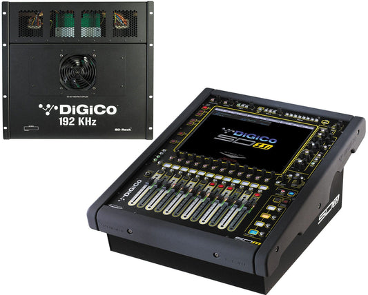 DiGiCo SD11i Digital Mixing Console - MADI and One Multi-Mode Optics ST - PSSL ProSound and Stage Lighting