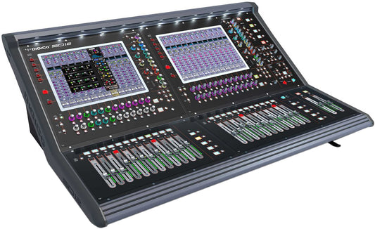 DiGiCo SD12 96-Input Digital Mixing Console - MADI and One Multi-Mode Optics ST - PSSL ProSound and Stage Lighting
