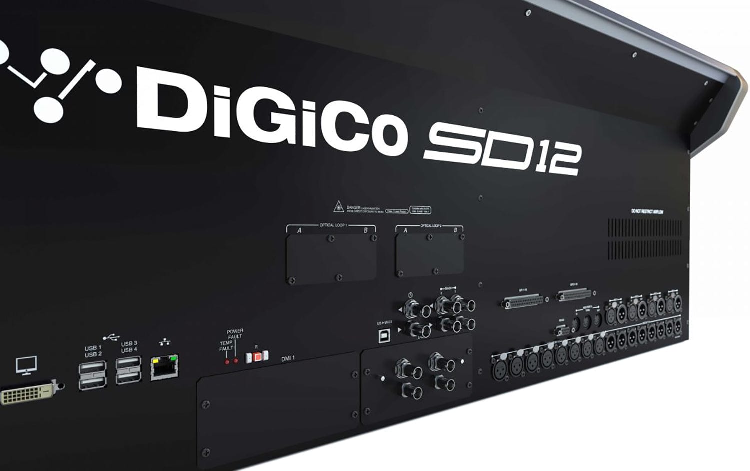 DiGiCo SD12 96-Input Digital Mixing Console - MADI and One Multi