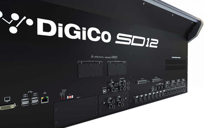 DiGiCo SD12 96-Input Digital Mixing Console - MADI and One Multi-Mode Optics ST - PSSL ProSound and Stage Lighting