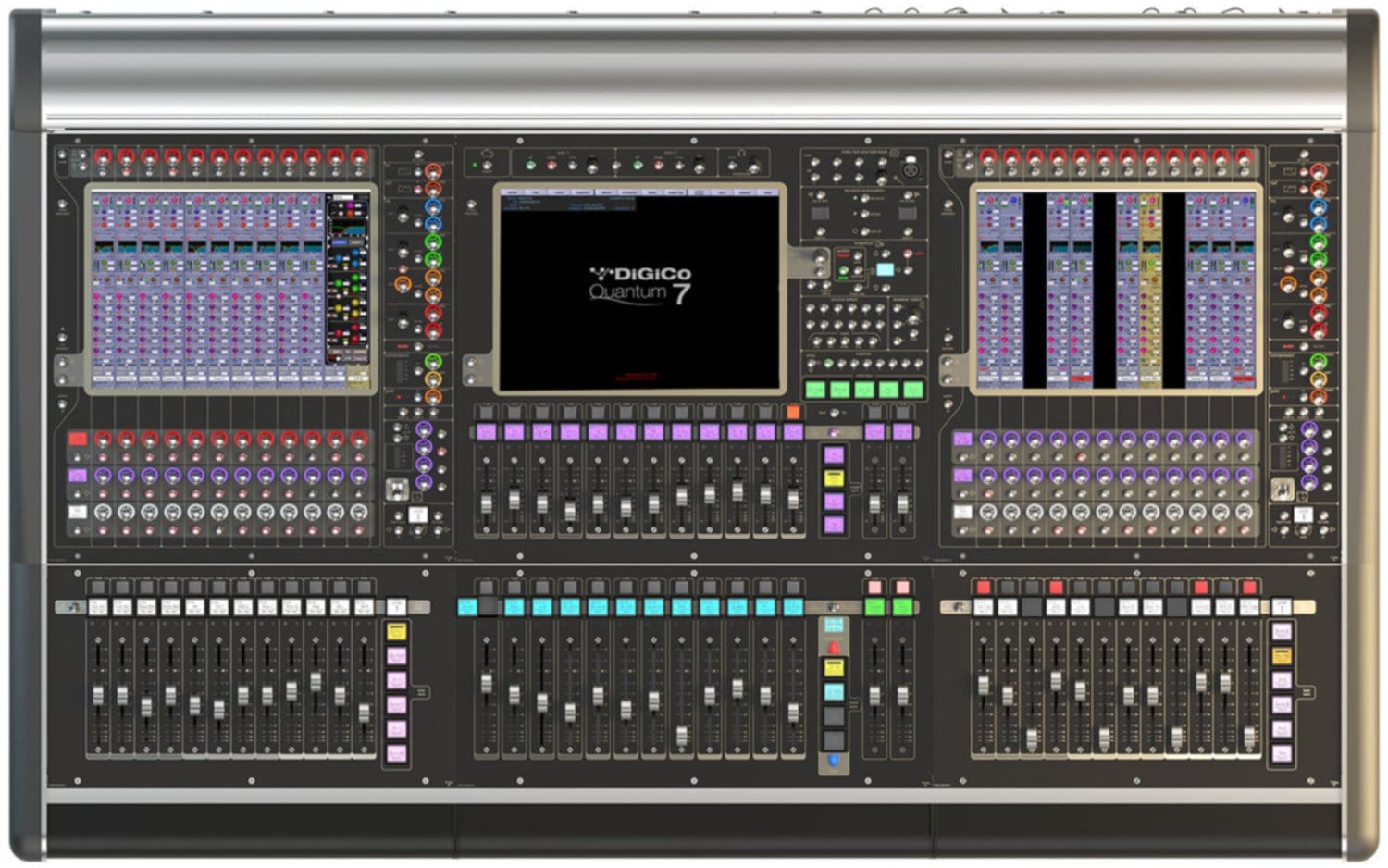 DiGiCo X-SD7-Q7-NC SD7 Quantum Digital Mixing Console with OpticalCon Optics - ProSound and Stage Lighting