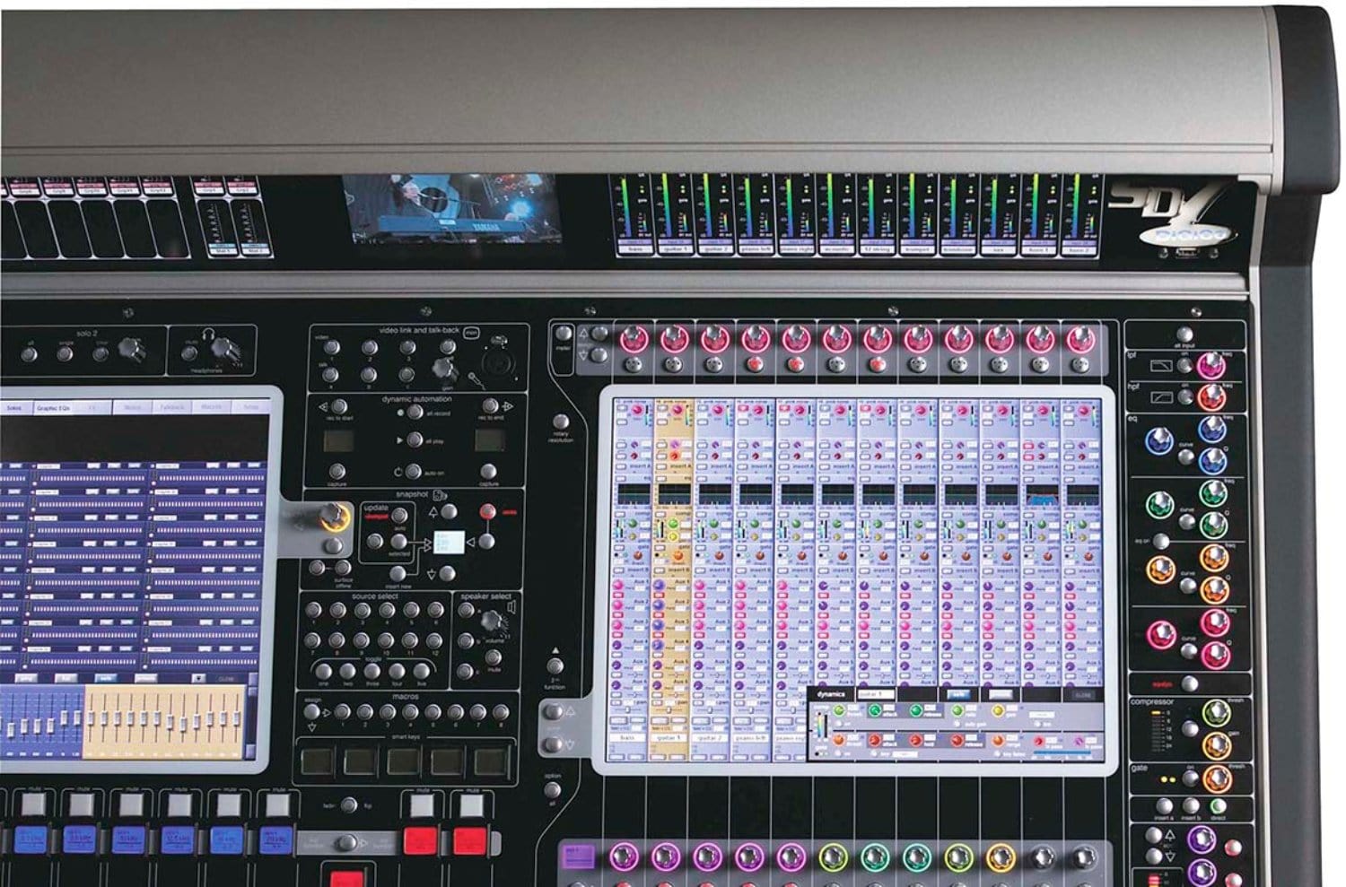 DiGiCo X-SD7-WS-NC SD7 Digital Mixing Console with OpticalCON Optics - ProSound and Stage Lighting