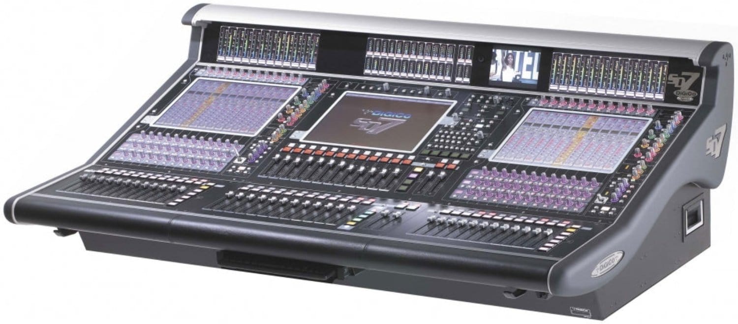 DiGiCo X-SD7-WS-ST SD7 Digital Mixing Console with ST Optics - ProSound and Stage Lighting