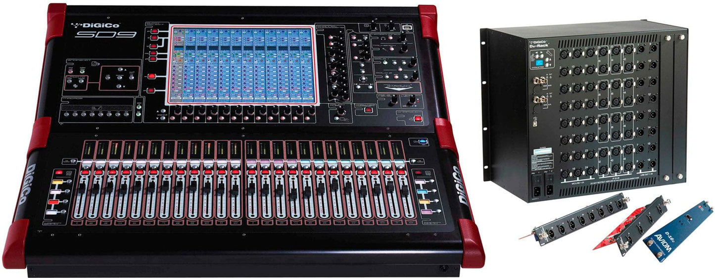 DiGiCo SD9 D2 RACK PACK Install Package - MADI Only - PSSL ProSound and Stage Lighting