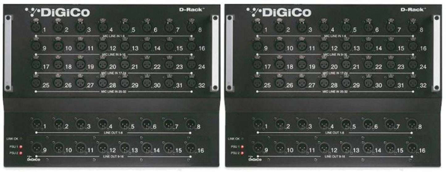 DiGiCo SD9 RACK PACK Install Package - MADI and One Multi-Mode Optics HMA - ProSound and Stage Lighting