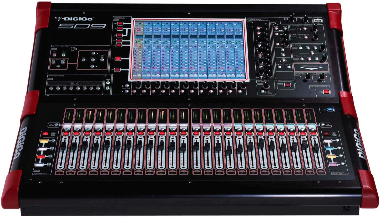 DiGiCo SD9 Digital Mixing Console - MADI and One Multi-Mode Optics ST - PSSL ProSound and Stage Lighting