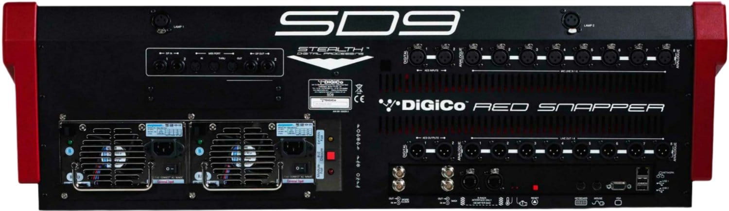 DiGiCo SD9 Digital Mixing Console - MADI Only – Solotech