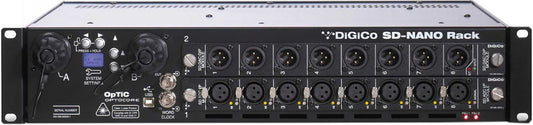 DiGiCo SD-NANO Ultra-Compact I/O Rack with 2 Slots (up to 16 I/O) - 192kHz Multi-Mode HMA - PSSL ProSound and Stage Lighting
