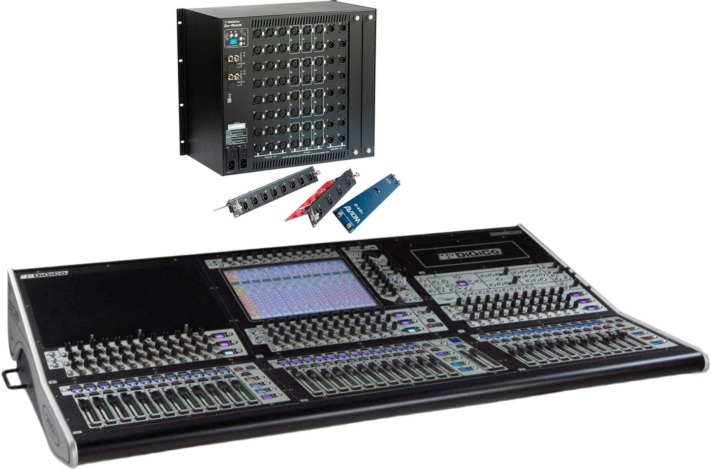 DiGiCo SD8 Digital Mixing Console D2 Package - MADI Only with D2 Rack - PSSL ProSound and Stage Lighting