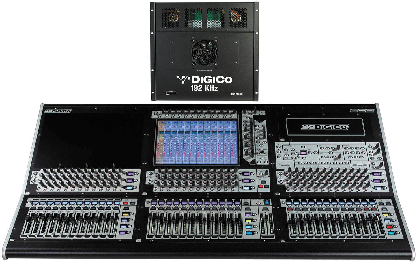 DiGiCo SD8 Digital Mixing Console SD Package - MADI and One Multi-Mode Optics HMA - PSSL ProSound and Stage Lighting