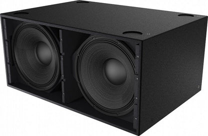 Electro-Voice X12I-128-FGB 2x 18 Inch Subwoofer for Dynacord IPX 20:4 Amplifier - Black Fiberglass - PSSL ProSound and Stage Lighting