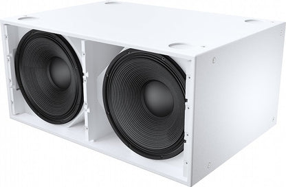 Electro-Voice X12I-128-FGW 2x 18 Inch Subwoofer for Dynacord IPX 20:4 Amplifier - White Fiberglass - PSSL ProSound and Stage Lighting