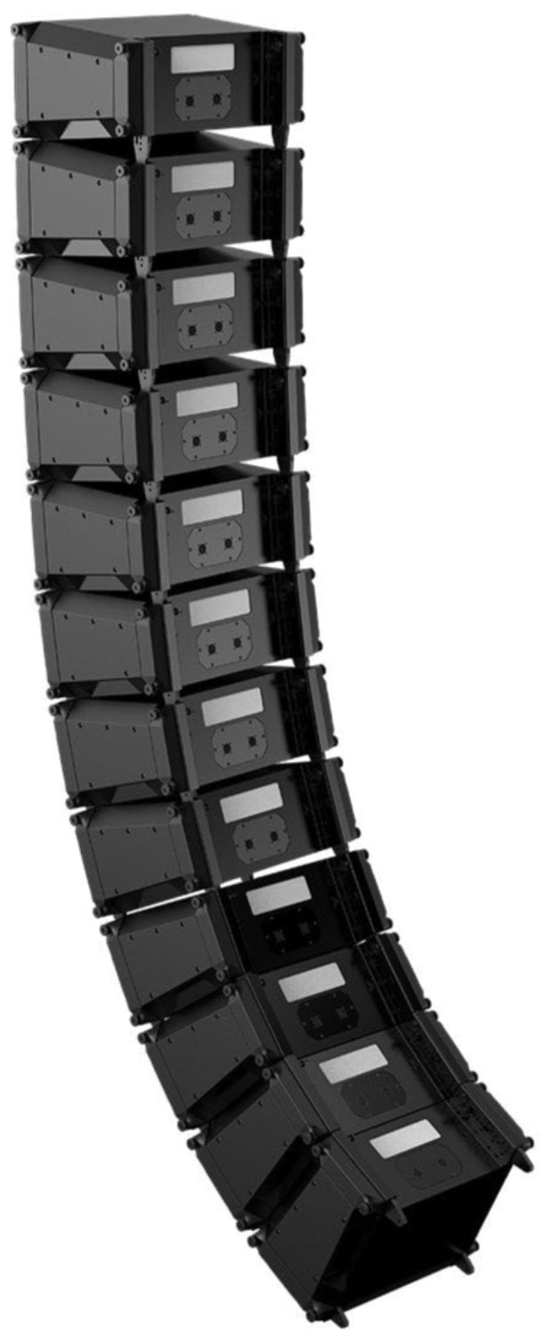 Electro-Voice X2-212/90 X2 HP Compact 2-Way 12-Inch 90 Degree TGX20 Amplified Biamp Line Array - PSSL ProSound and Stage Lighting