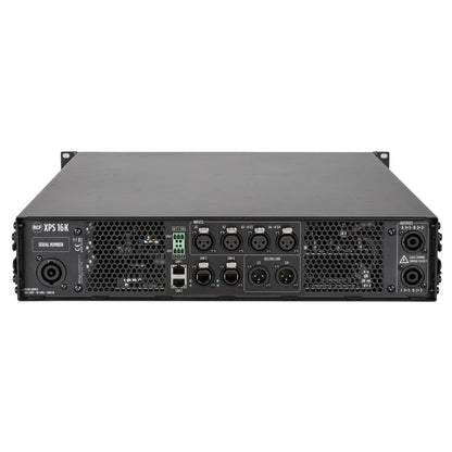 RCF XPS 16K Class D Power Amplifier with DSP, RDNet Management (4 X 4,000 W @ 2.7 ?)
