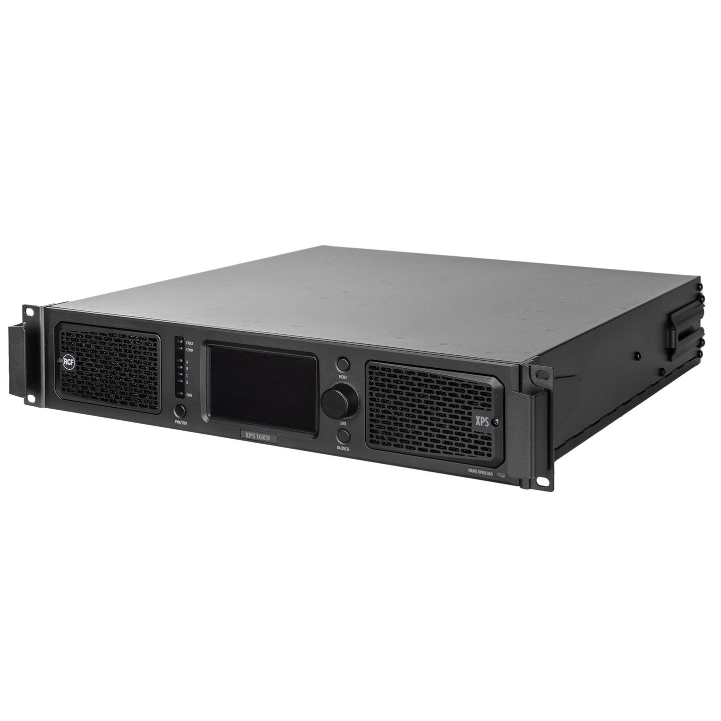 RCF XPS 16KD Class D Power Amplifier with DSP, RDNet Management, Dante-Equipped (4 X 4,000 W @ 2.7 ?)