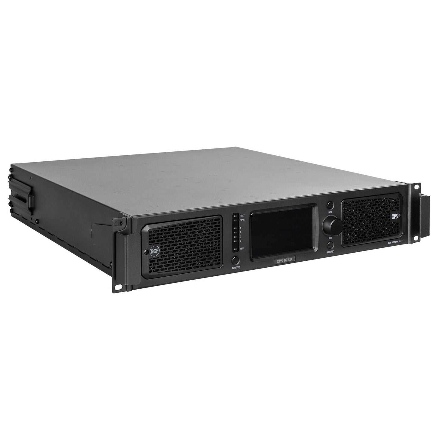 RCF XPS 16KD Class D Power Amplifier with DSP, RDNet Management, Dante-Equipped (4 X 4,000 W @ 2.7 ?)