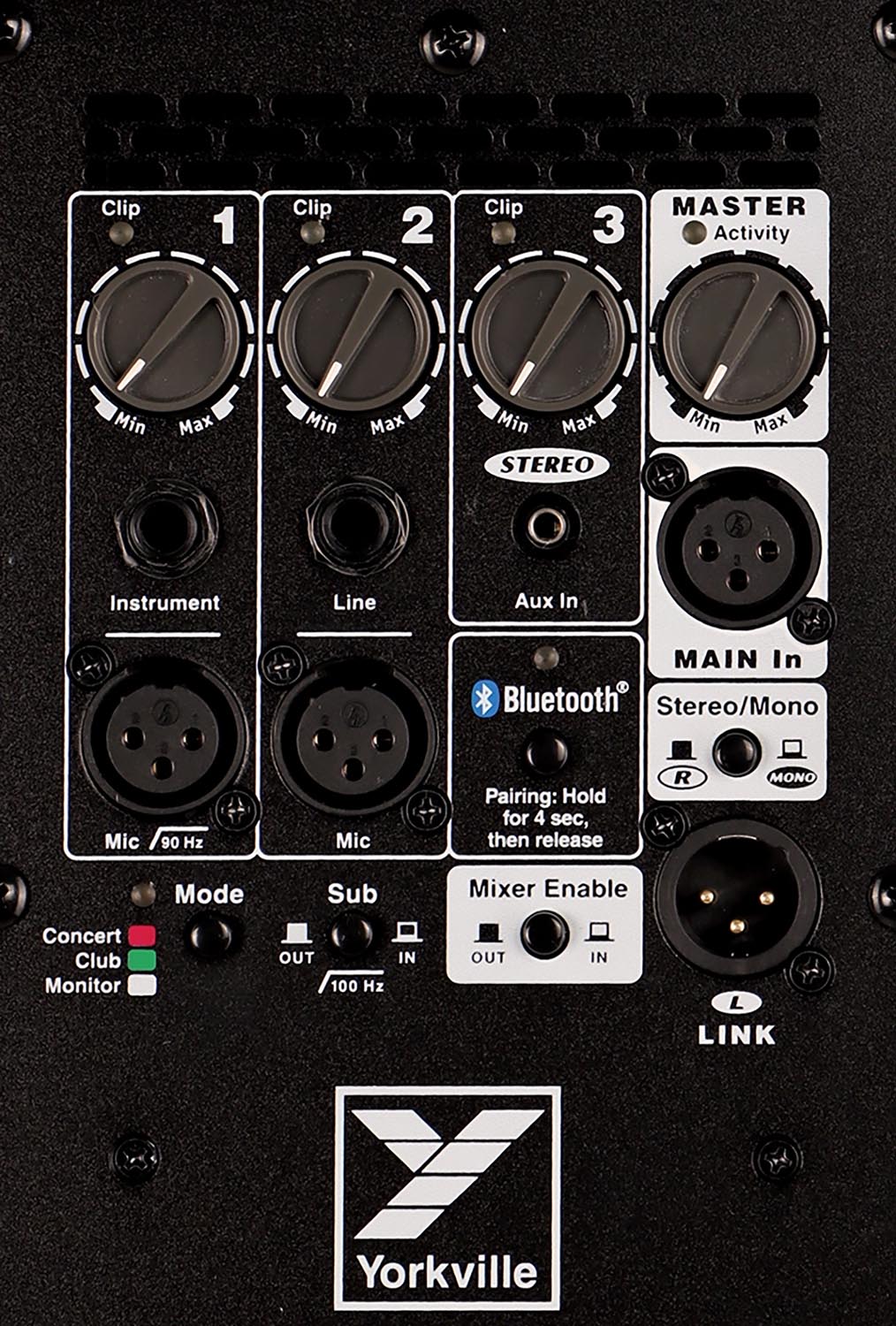 Yorkville YXL12P 1000 Watt 12" Full Range Active Loudspeaker FOH / Monitor Combo