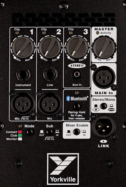 Yorkville YXL12P 1000 Watt 12" Full Range Active Loudspeaker FOH / Monitor Combo