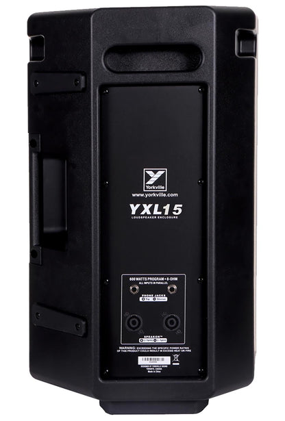 Yorkville YXL15 600 Watt 15" Full Range Active Loudspeaker FOH / Monitor Combo