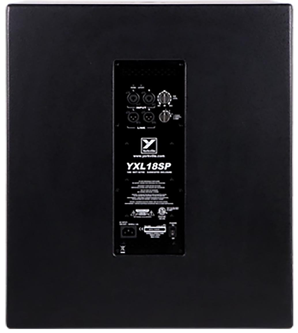 Yorkville YXL18SP Caisson de basses alimenté 1000 watts 18"